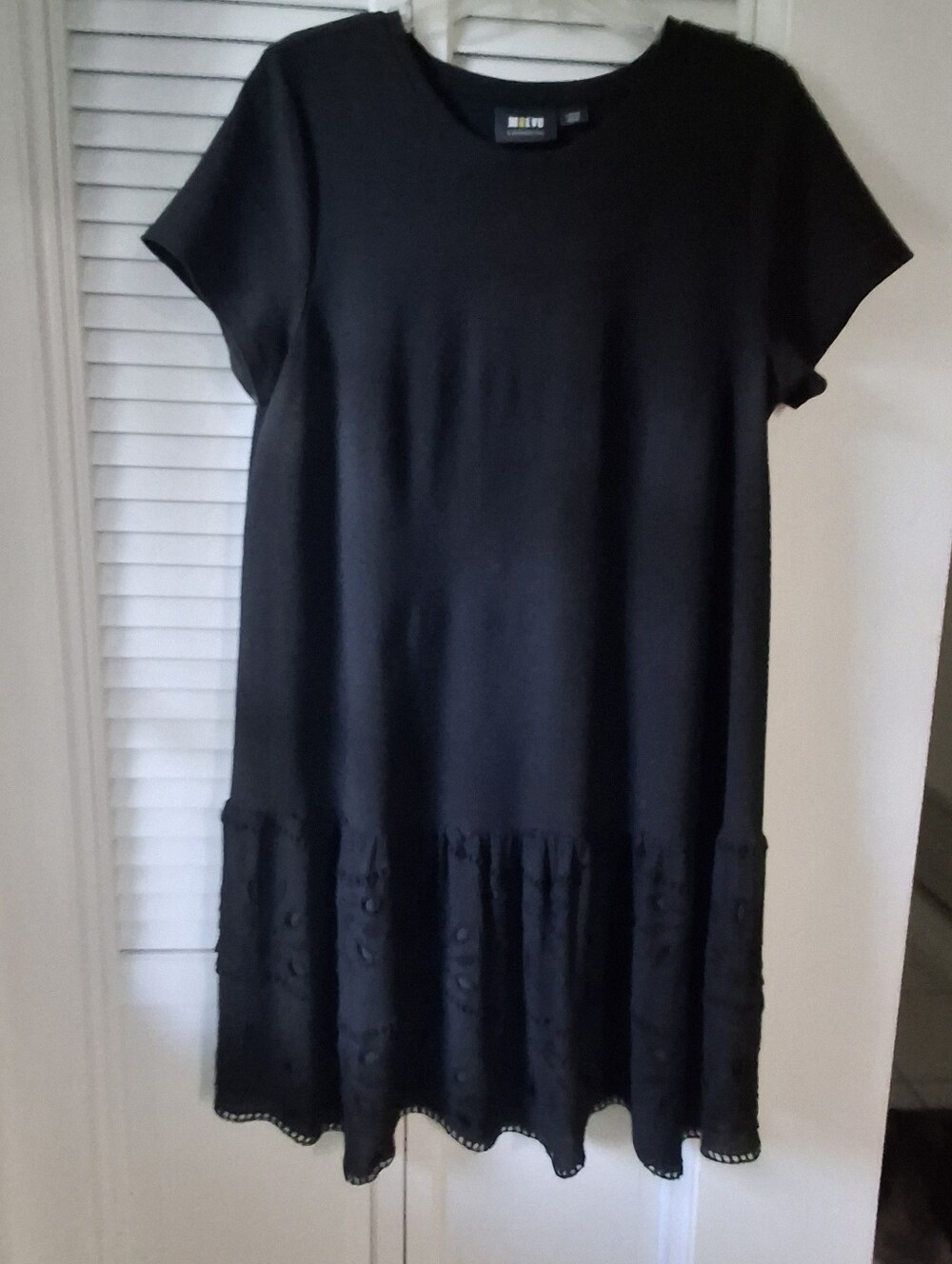 Anthropologie Maeve Black Dress